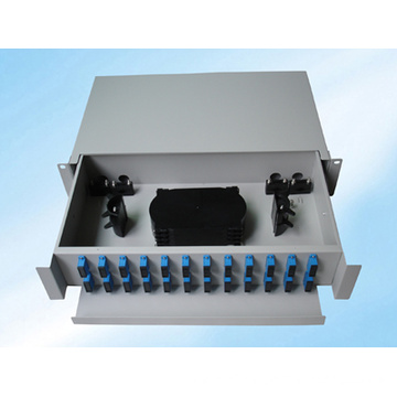 24 Cores Fiber Optic Outdoor Wall Type Patch Panel